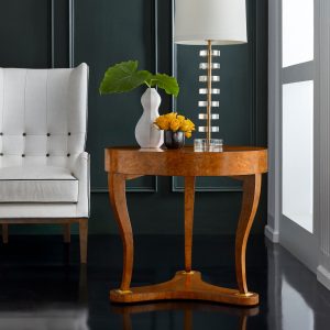cadmore burl end table | modern history mh1202f01